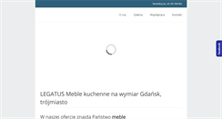 Desktop Screenshot of legatusgda.net.pl