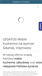 Mobile Screenshot of legatusgda.net.pl